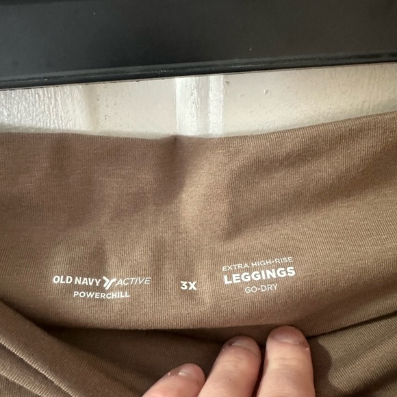 OLD NAVY ACTIVE POWERCHILL 7/8 HIGH RISE LEGGINGS Size 3X - Picture 2 of 6